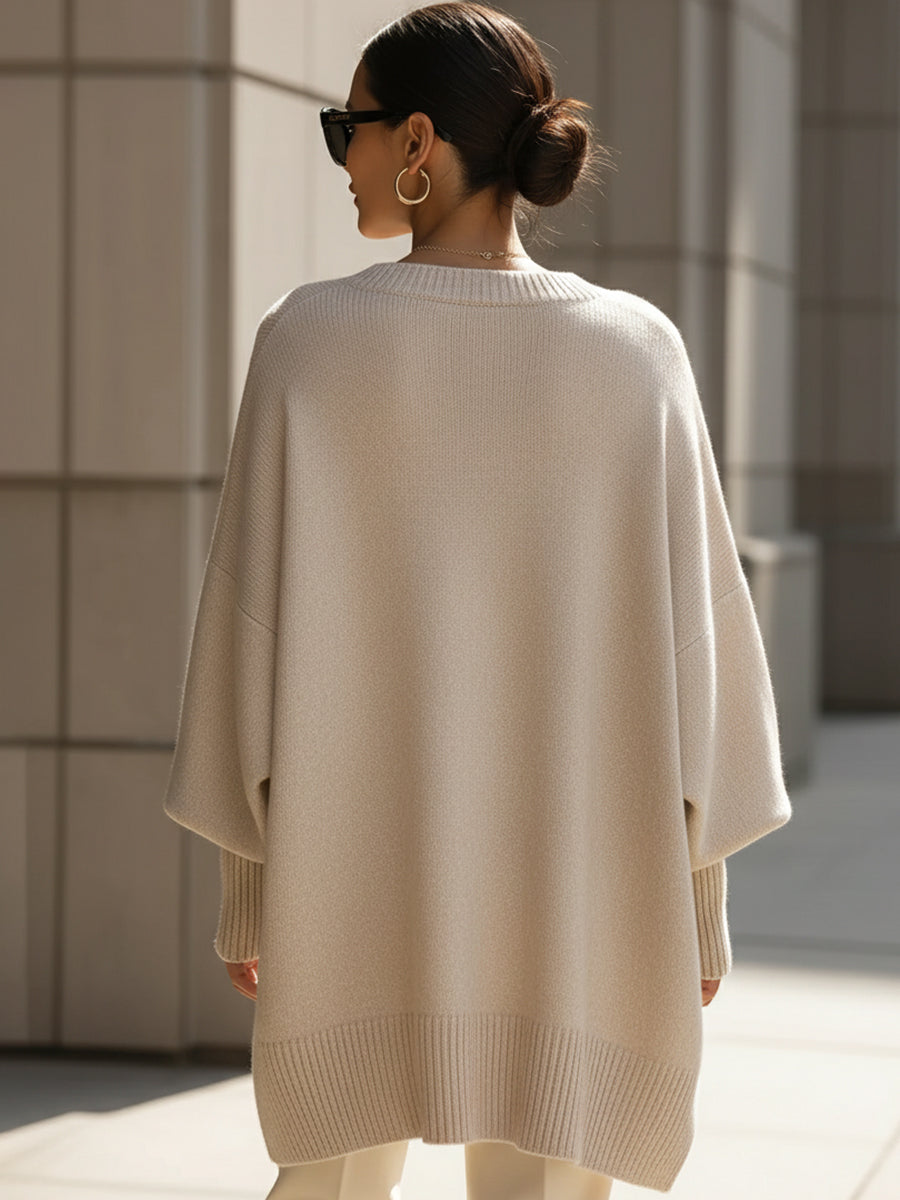 Maddie | Effortless Elegance Oversized Poncho