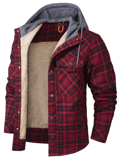 Haiden | Hooded Flannel Jacket