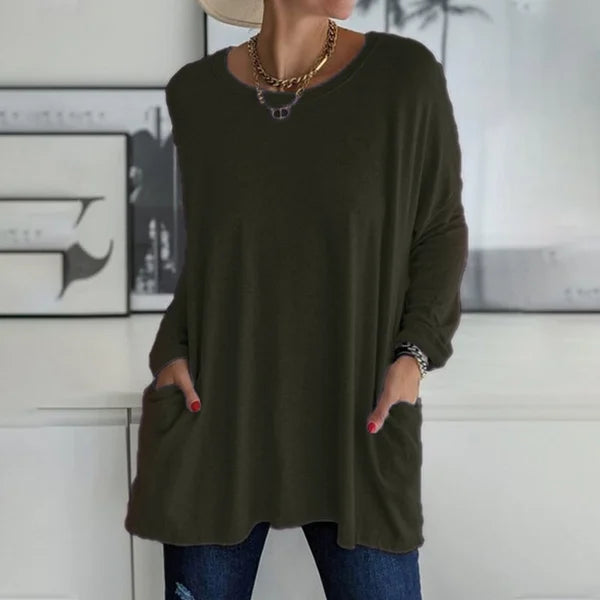 Sistine | Relaxed Long Sleeve Top