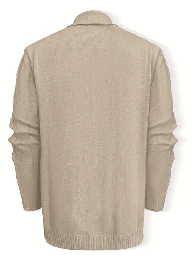 JONAS - AVSLAPPNAD LÅNGÄRMAD STICKAD HERRKOFTA