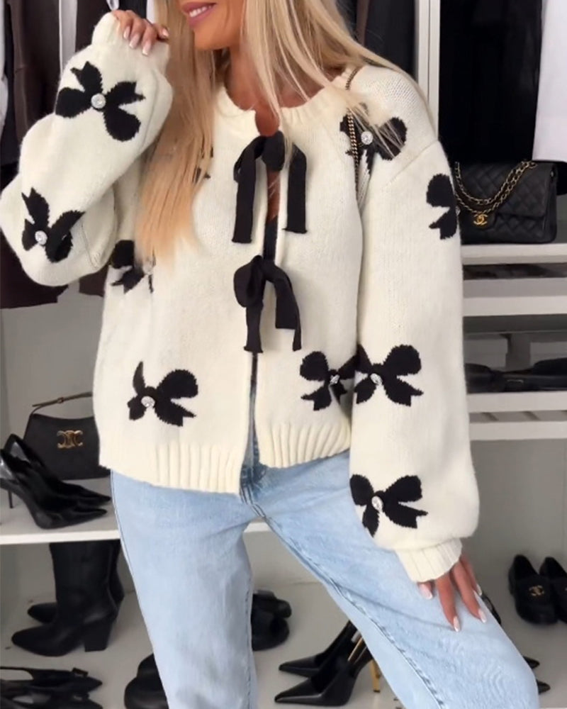 LOVISA - MODERN PÄRLPRYDD BANDKOFTA