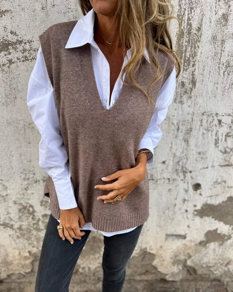 Rianna | Knit Sweater Vest