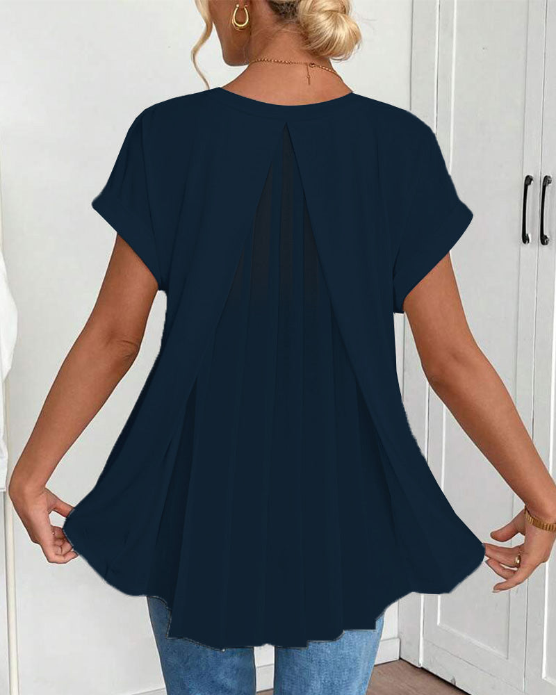 Tyloni | Pleated Back Shirt