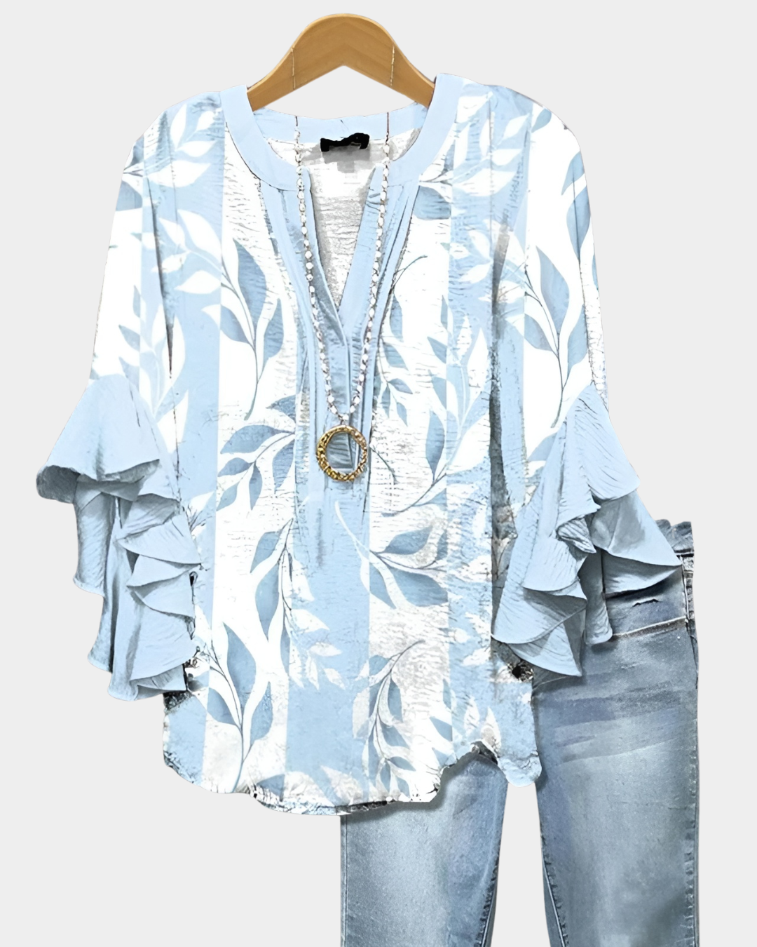 Airelle™ - Avslappnad & Stilfull Sommarblus