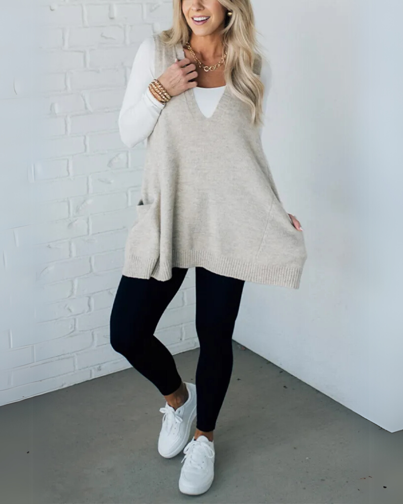 Amisa | Cozy Knit Vest