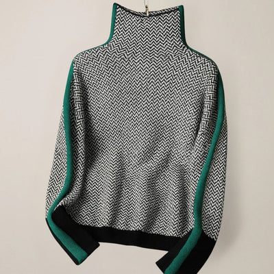 Kelsea | High-neck Pullover