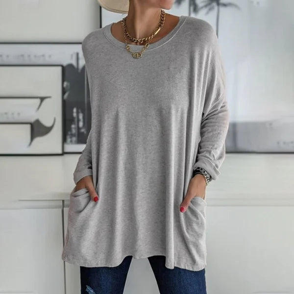 Sistine | Relaxed Long Sleeve Top