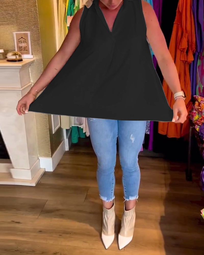 Avni | Chic Sleeveless Blouse