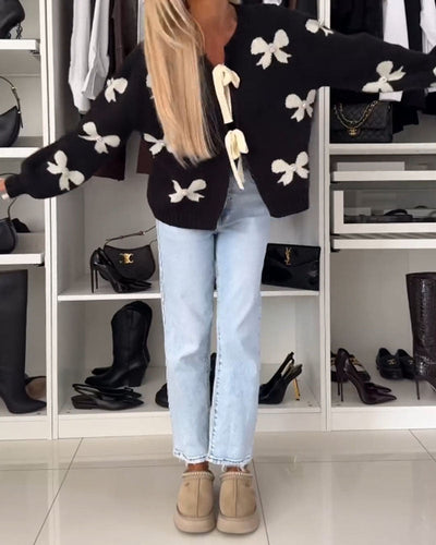 LOVISA - MODERN PÄRLPRYDD BANDKOFTA