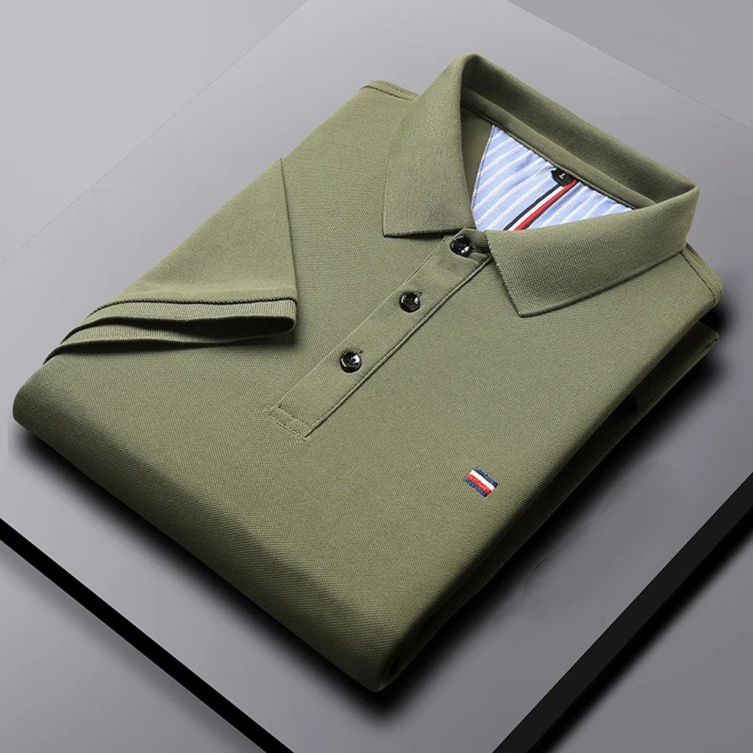 Andrei™ - Casual Pikétröja Perfekt