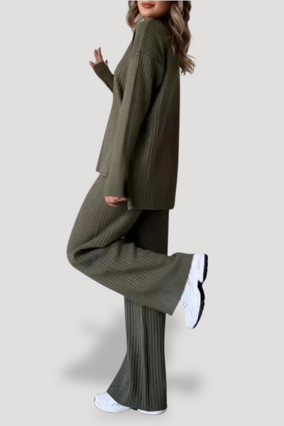 EMBLA - RIBBAD ELEGANT TVÅDELAD KLÄDUPPSÄTTNING