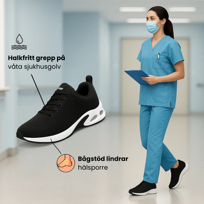 Duriva™ - Komfort- & Stödskor för Långa Arbetspass