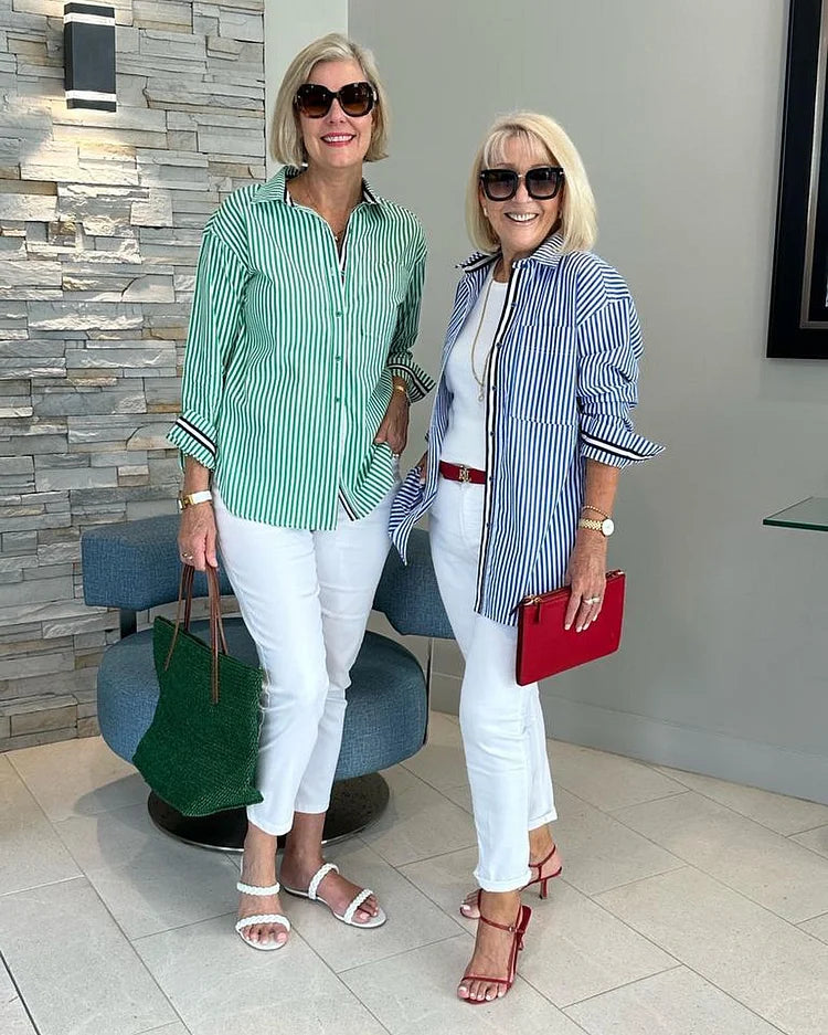 Ayva | Striped Shirt