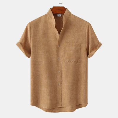 Mackie | Mandarin Collar Shirt