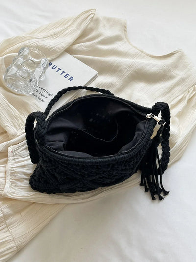 Weava™ – Stilren Vävd Axelremsväska