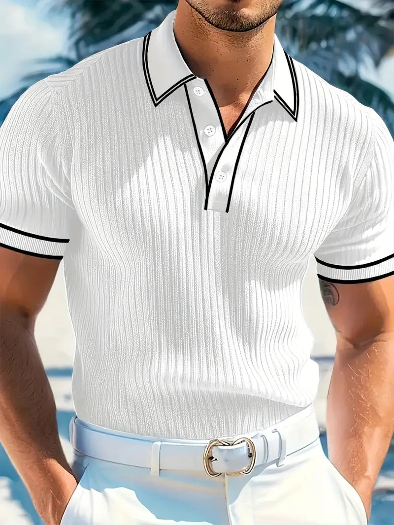 Rúben™ – Elegant Polo – Medelhavsinspirerad Stil