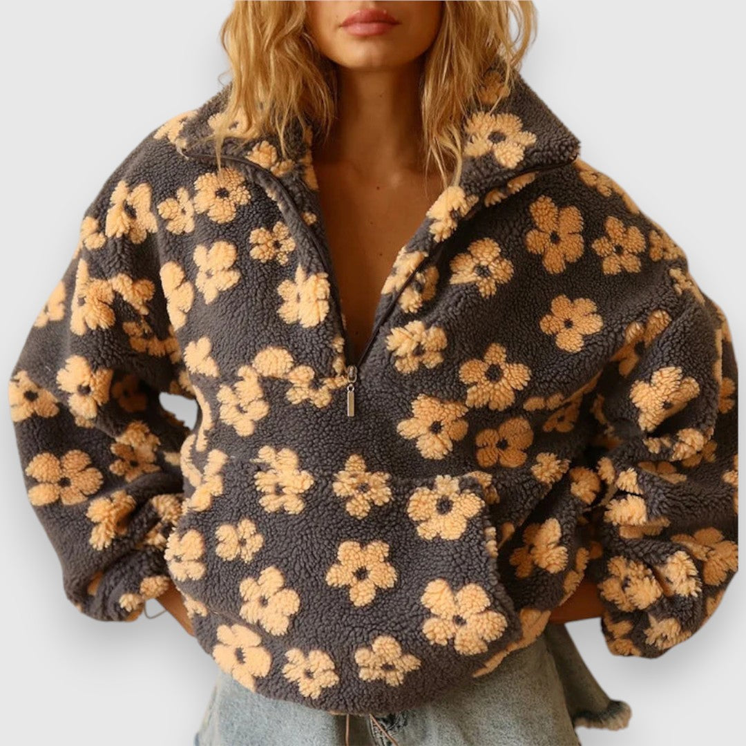 NARIS – MYSIG BLOMMIG VINTERTRÖJA