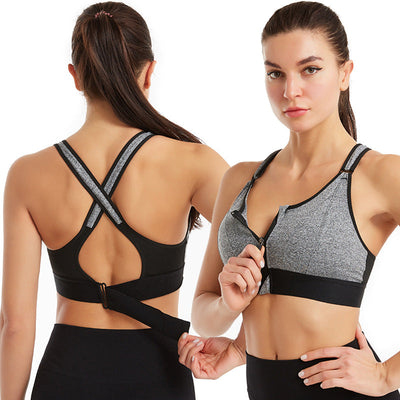 Laryssa | Zip Fit Sports Bra Anti-Sweat