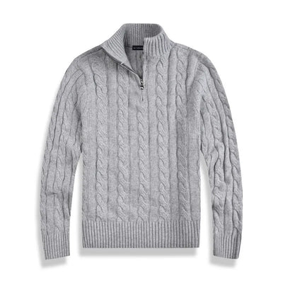 Nicolas | Old Money Half Zip Sweater