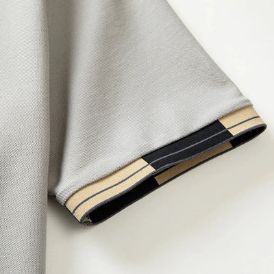 Marius™ – Elegant Pikétröja med Kontrasterande Detaljer