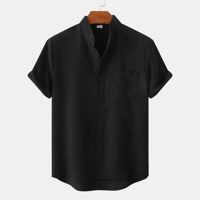 Mackie | Mandarin Collar Shirt