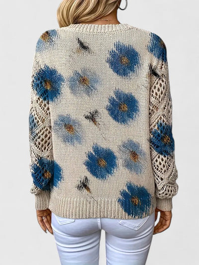 Kaiti | Elegant Floral Sweater