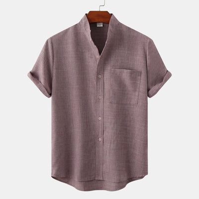 Mackie | Mandarin Collar Shirt