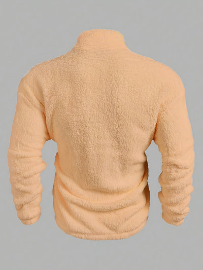 CHEWBAC - VARM OCH MJUK FLEECE HALVDRAGS TRÖJA