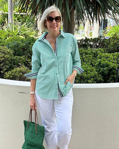 Ayva | Striped Shirt