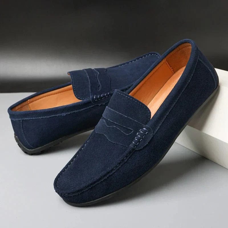 Mikael™ - Supersköna Ortopediska Loafers i Mocka