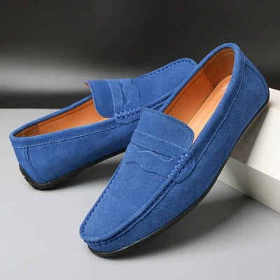 Mikael™ - Supersköna Ortopediska Loafers i Mocka